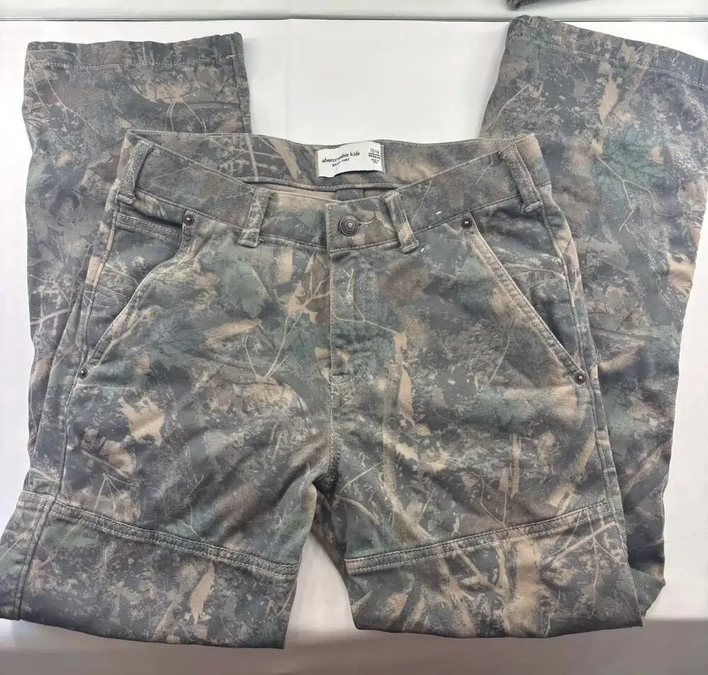 abercrombie kids Baggy Pant in Real Tree Camo Print